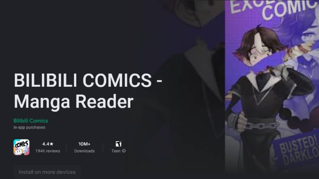 Les applis polyvalentes (mangas + BD + comics)
