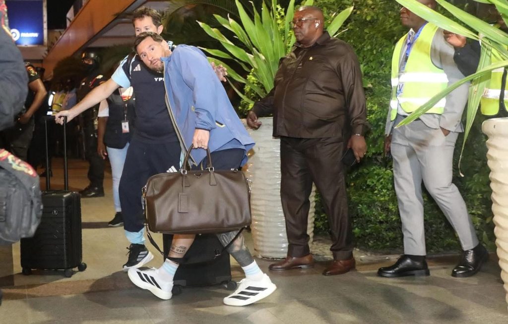 Messi en Angola