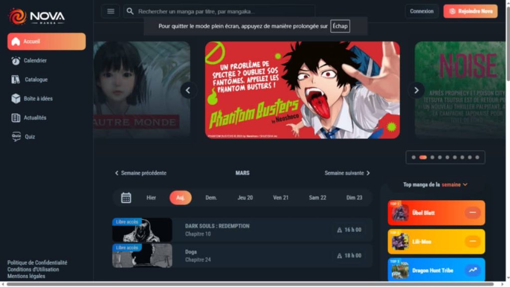 Les meilleures applications pour lire des mangas