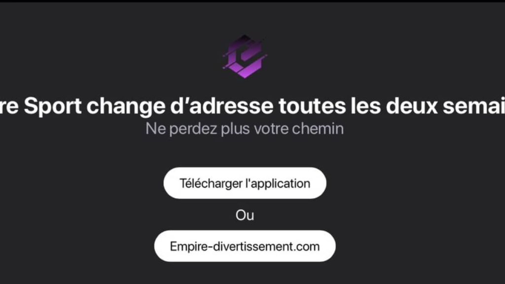 La nouvelle adresse Empire Sport
