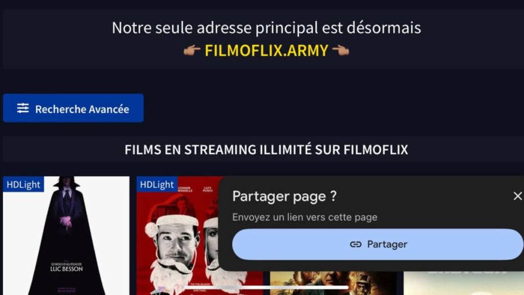 La nouvelle adresse Filmoflix en décembre 2025