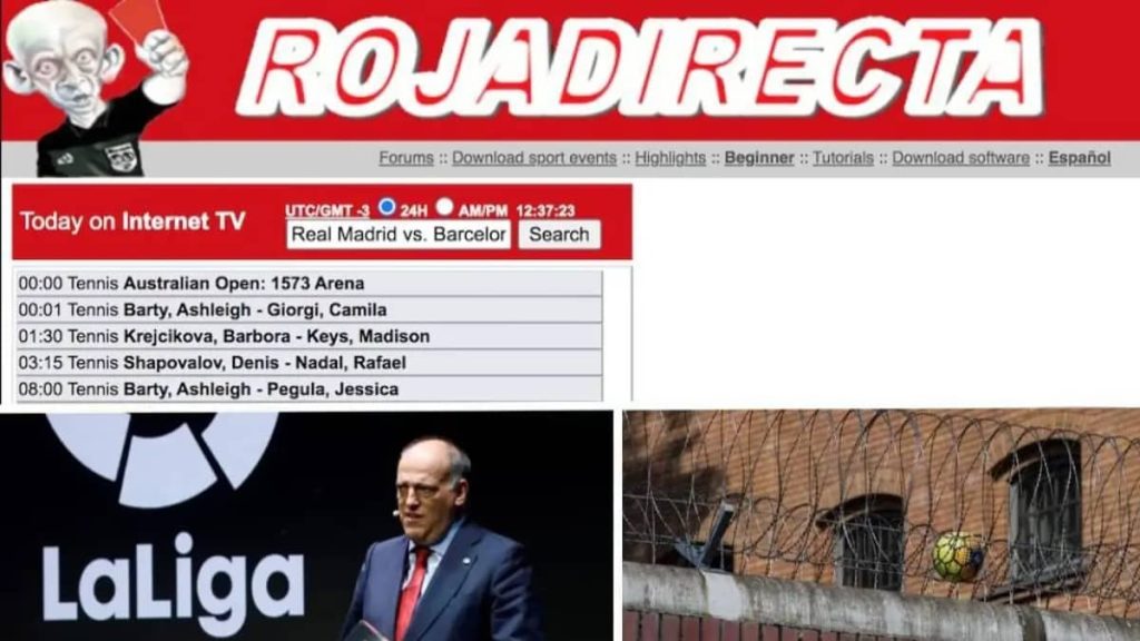 La nouvelle adresse Rojadirecta