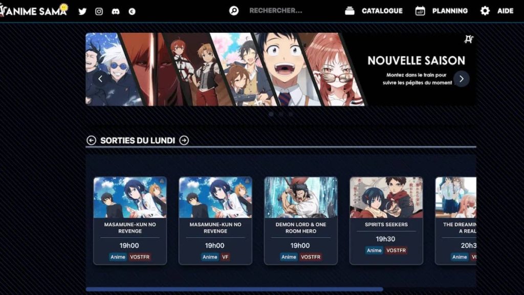 La nouvelle adresse Otakufr en 2026
