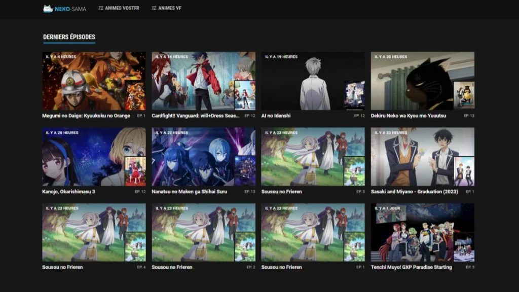 La nouvelle adresse Otakufr en 2026