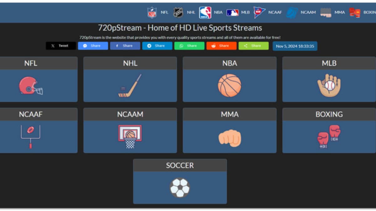 Nouvelle adresse 720pstream en janvier 2026