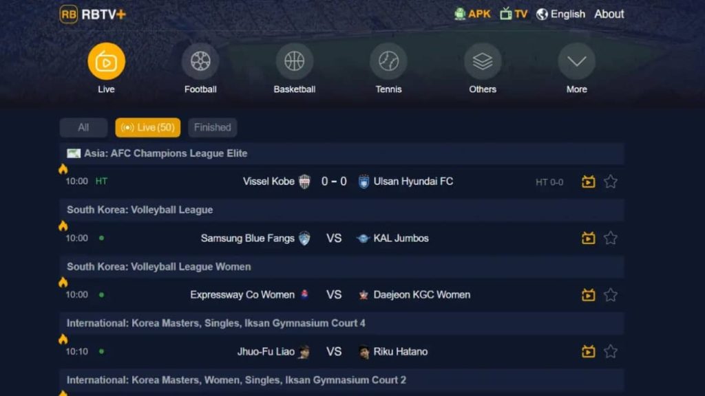 La nouvelle adresse Footybite