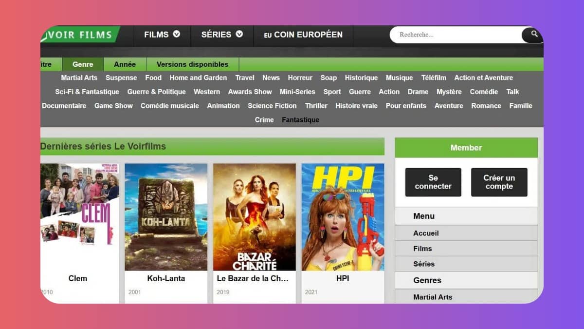 La nouvelle adresse Voirfilms en février 2026