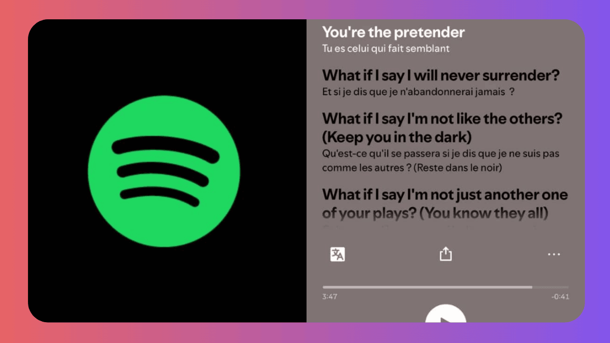 Les nouvelles fonctionnalités Spotify