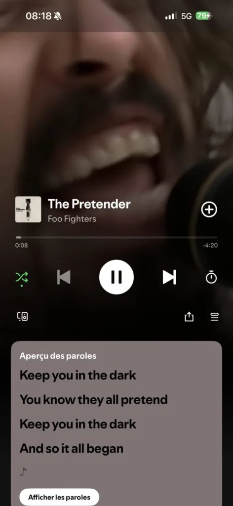 nouvelles fonctionnalités Spotify