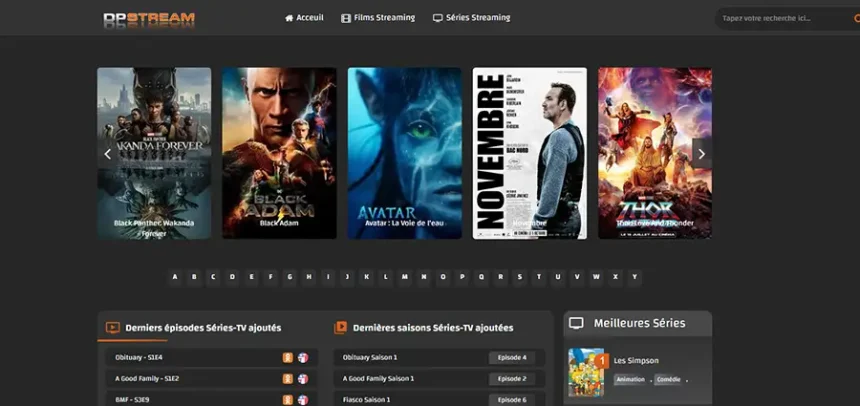 La nouvelle adresse de DPstream