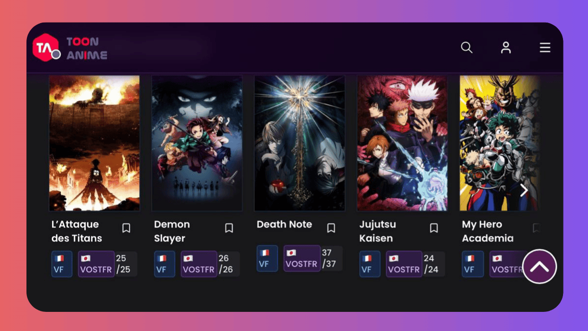 Quelle est la nouvelle adresse ToonAnime ?