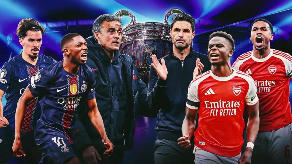 PSG vs Arsenal : grande finale de la Ligue des champions
