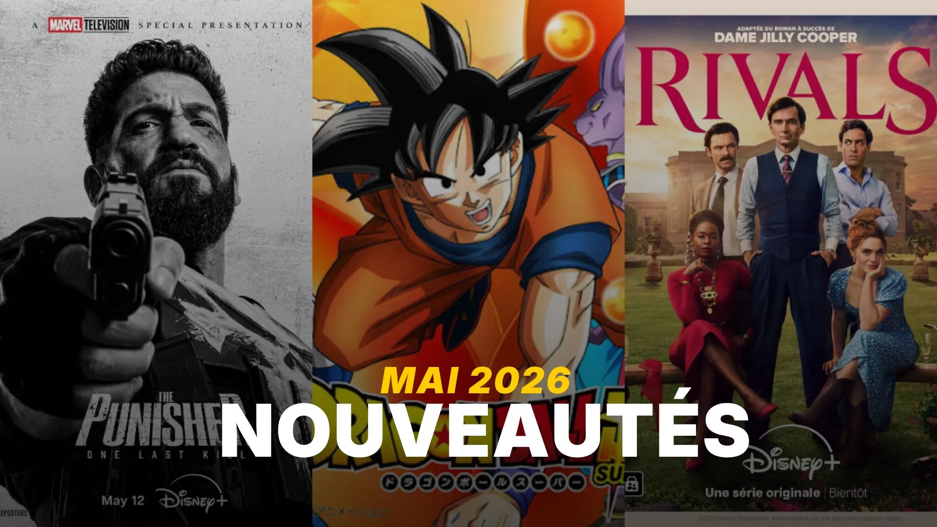 Disney+ en mai 2026 : The Punisher, Grey’s Anatomy... le programme complet