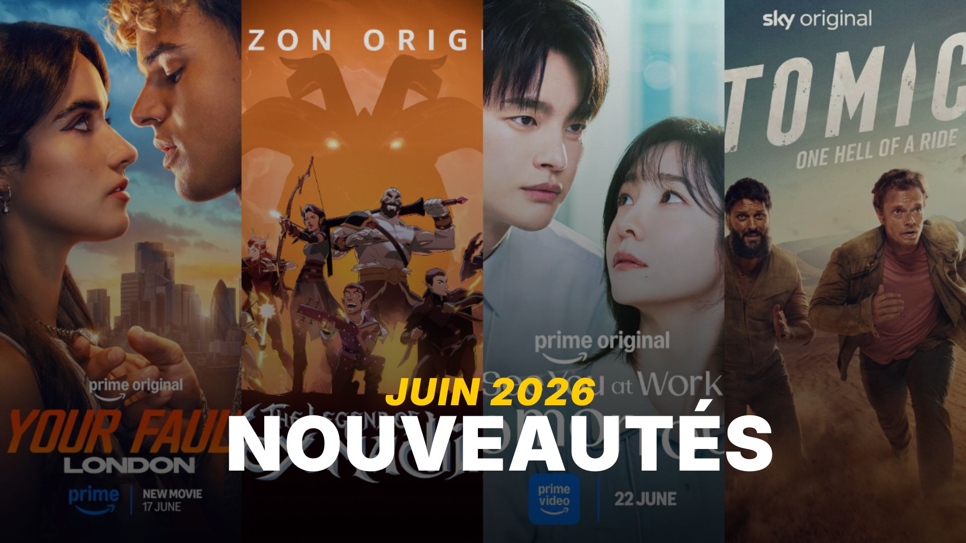 Les nouveautés Prime Video en juin 2026