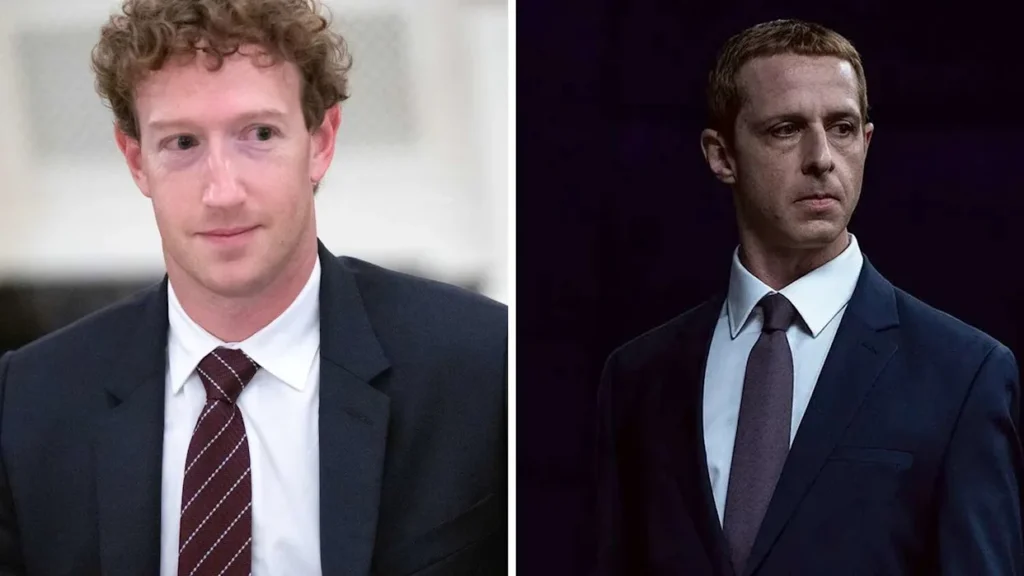 Jeremy Strong incarne un Mark Zuckerberg